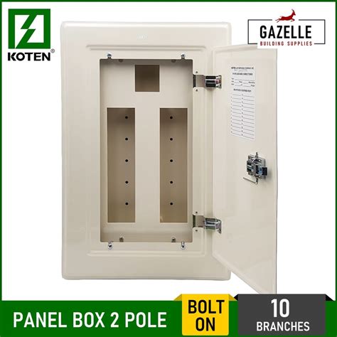 Koten Premium Type Panel Box 2 Pole Bolt On .